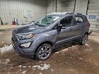 2020 Ford Ecosport Ses Gray vin: MAJ6S3JL5LC346066