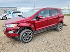 2019 Ford Ecosport Titanium Red vin: MAJ6S3KL1KC310372
