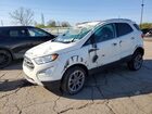 2020 Ford Ecosport Titanium Белый vin: MAJ6S3KL8LC326635