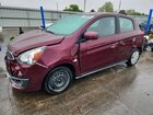 2020 Mitsubishi Mirage Es Red vin: ML32A3HJ0LH007625