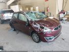 2020 Mitsubishi Mirage Es/se Maroon vin: ML32A3HJ5LH005966