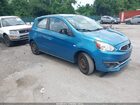 2017 Mitsubishi Mirage Es Blue vin: ML32A3HJ6HH011573
