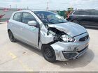2019 Mitsubishi Mirage Es Silver vin: ML32A3HJ7KH015686