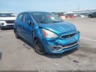 2018 Mitsubishi Mirage Es Blue vin: ML32A3HJ8JH003738