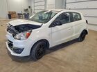 2019 Mitsubishi Mirage Le White vin: ML32A5HJ5KH005119