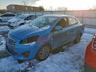2018 Mitsubishi Mirage G4 Es Blue vin: ML32F3FJ1JHF07233