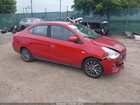 2019 Mitsubishi Mirage G4 Es Burgundy vin: ML32F3FJ9KHF08518