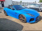 2017 Jaguar F-type Svr Blue vin: SAJWJ6K87HMK38656