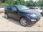 2016 Land Rover Discovery Sport Hse Lux Черный vin: SALCT2BGXGH585376