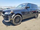 2017 Land Rover Range Rover Supercharged Черный vin: SALGS2FE4HA349068