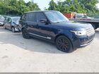 2016 Land Rover Range Rover 3.0l V6 Supercharged Hse Blue vin: SALGS2PF0GA293636