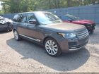 2016 Land Rover Range Rover 5.0l V8 Supercharged Gray vin: SALGS3EFXGA259373