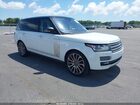 2016 Land Rover Range Rover 5.0l V8 Holland   Holland/5.0l V8 Supercharged Autobiography White vin: SALGV3EF4GA259912