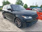 2016 Land Rover Range Rover Sport 3.0l V6 Turbocharged Diesel Se Td6 Black vin: SALWG2KF2GA635091