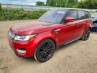 2017 Land Rover Range Rover Sport Hse Red vin: SALWR2FV3HA162461