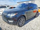 2016 Land Rover Range Rover Sport Hse Black vin: SALWR2KF4GA638889