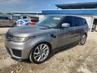 2019 Land Rover Range Rover Sport Hse Серебряный vin: SALWR2RU7KA861540