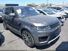 2018 Land Rover Range Rover Sport Hse Черный vin: SALWR2RV0JA811358