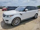 2016 Land Rover Range Rover Sport Hse White vin: SALWR2VF1GA573446