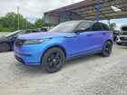2019 Land Rover Range Rover Velar S Blue vin: SALYB2EX6KA215452