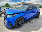 2022 Land Rover Range Rover Velar R-dynamic S Синий vin: SALYT2EX3NA345450