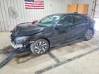 2018 Honda Civic Lx Черный vin: SHHFK7H2XJU426413