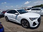 2022 Audi E-tron Sportback Premium S Line Quattro White vin: WA11AAGEXNB013059