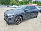 2024 Audi Q8 E-tron Sportback Premium Plus Black vin: WA1CABGE3RB036106