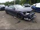 2022 Audi A5 Cabriolet Premium 45 Tfsi Quattro S Tronic Purple vin: WAU2AGF52NN007489