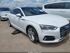 2019 Audi A5 45 Premium White vin: WAUANCF59KA059374
