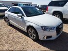 2019 Audi A3 40 Premium/40 Titanium Premium White vin: WAUAUGFF2K1012304