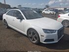 2017 Audi A4 2.0t Technik White vin: WAUCNAF48HA119089