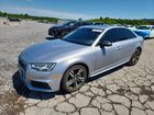 2018 Audi A4 Premium Plus Серебряный vin: WAUENAF43JN006965