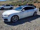 2018 Audi A5 Quattro White vin: WAUENCF50JA130784