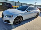 2018 Audi A5 Premium Plus S-line White vin: WAUENCF57JA008164