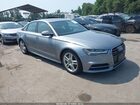 2016 Audi A6 2.0t Premium Plus Silver vin: WAUGFAFC1GN013371