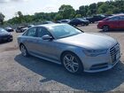 2016 Audi A6 2.0t Premium Plus Серебряный vin: WAUGFAFC8GN128663