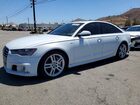 2016 Audi A6 Premium Plus Белый vin: WAUGFAFCXGN118023