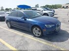 2017 Audi A4 Premium Blue vin: WAUGNAF40HN016405