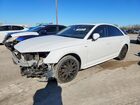 2018 Audi A4 Premium White vin: WAUKMAF40JA076470