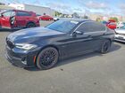 2022 Bmw 530e Черный vin: WBA13AG00NCK20331
