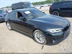 2022 Bmw 530 I Xdrive Черный vin: WBA13BJ09NWX39309