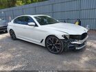 2021 Bmw M550i Xdrive White vin: WBA13BK02MCF09869