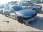 2023 Bmw M550 I Xdrive Gray vin: WBA13BK03PCM25545