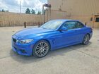 2017 Bmw 430i Blue vin: WBA4U7C57H5H19685
