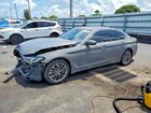 2021 Bmw 530 I Silver vin: WBA53BH01MCF19947