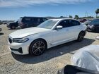 2022 Bmw 530 I White vin: WBA53BH02NCK38965