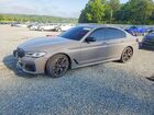 2021 Bmw 540 I Silver vin: WBA53BJ01MCF53722