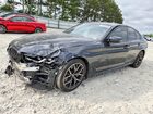 2021 Bmw 540 I Черный vin: WBA53BJ01MWX34556
