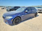 2016 Bmw 528 I Blue vin: WBA5A5C58GG351289